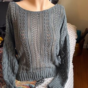 Maurices Charcoal Knit Women's Sweater